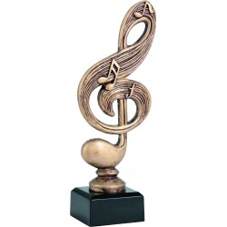 Figurka odlewana - muzyka - nuta - RTY3859C/BR
