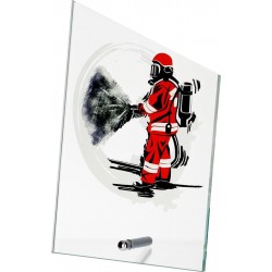 Szkło z dyscypliną - strażak SG1020/FF