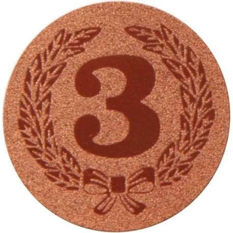Emblemat samoprzylepny brązowy - PS1-A38/B