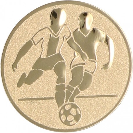 Emblemat samoprzylepny złoty - piłka nożna - D1-A1