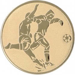 Emblemat samoprzylepny złoty - piłka nożna - D1-A2/G