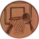 Emblemat samoprzylepny brązowy - koszykówka - D1-A8/B