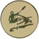 Emblemat samoprzylepny złoty - kajakarstwo - D2-A17