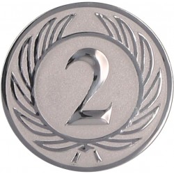 Emblemat samoprzylepny srebrny - D2-A37