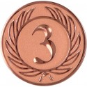 Emblemat samoprzylepny brązowy - D2-A38