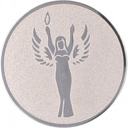 Emblemat samoprzylepny srebrny - D1-A41/S