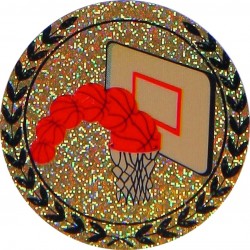 Emblemat hologramowy - koszykówka - AGM203